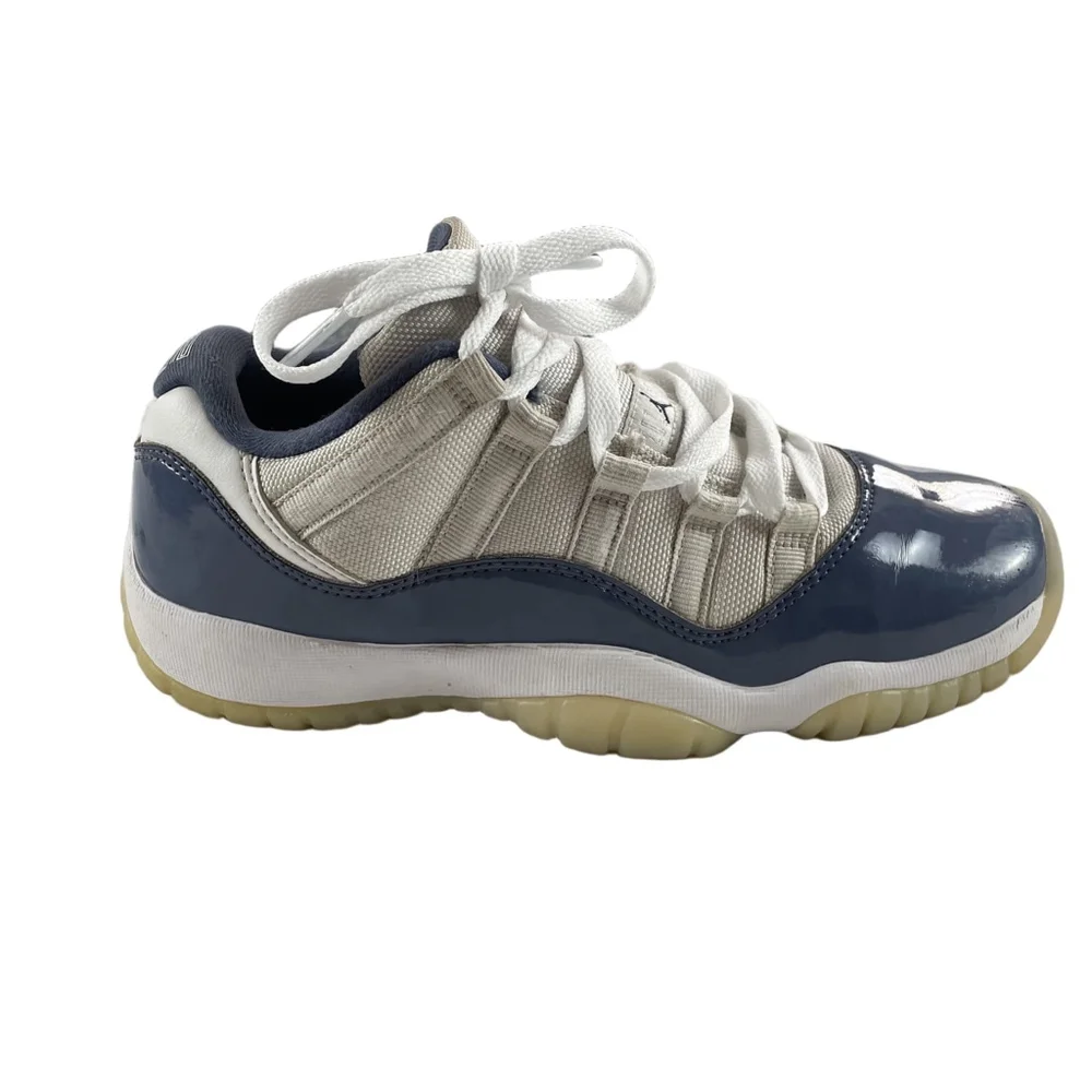 Jordan 11 Retro Low Diffused Blue GS 6Y Women 7.5 White Midnight Navy FV5121-104